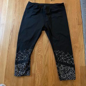 Athleta Black Capri Leggings